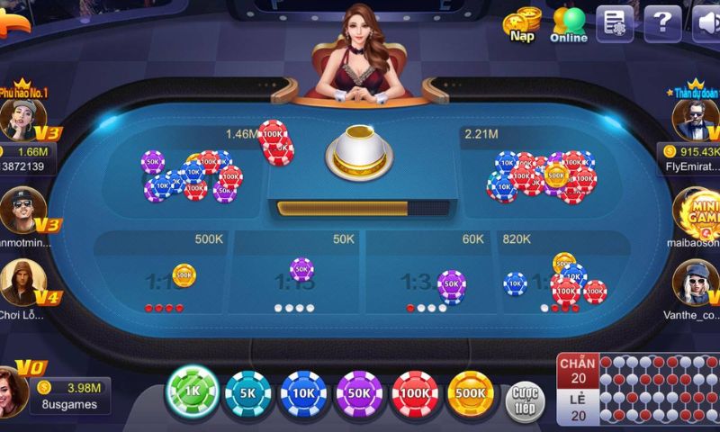 Game xóc đĩa đổi thưởng